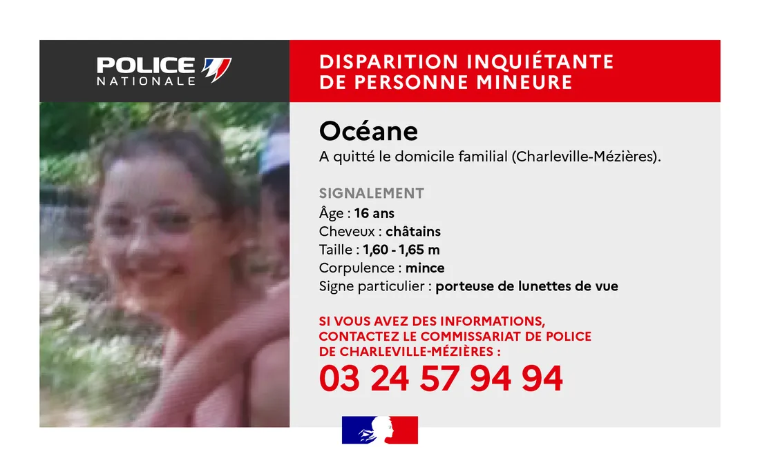 Disparition inquiétante